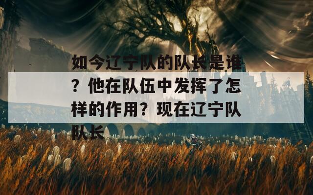 如今辽宁队的队长是谁？他在队伍中发挥了怎样的作用？现在辽宁队队长